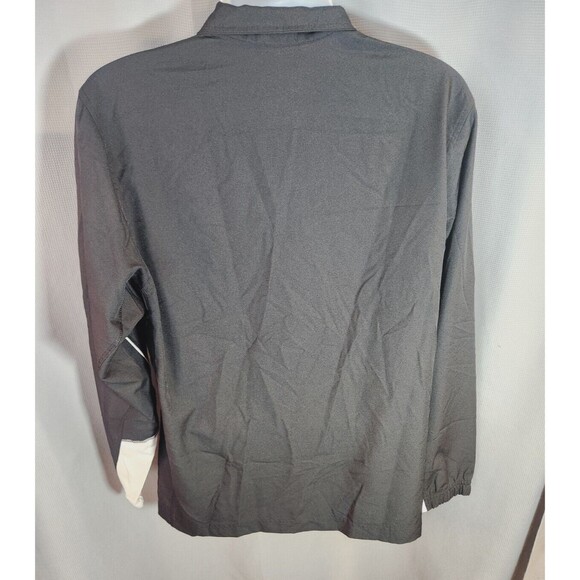 Nike Jacket Mens Large Full Zip Up Black Track Dri Fit Athletic Adult - Picture 2 of 6